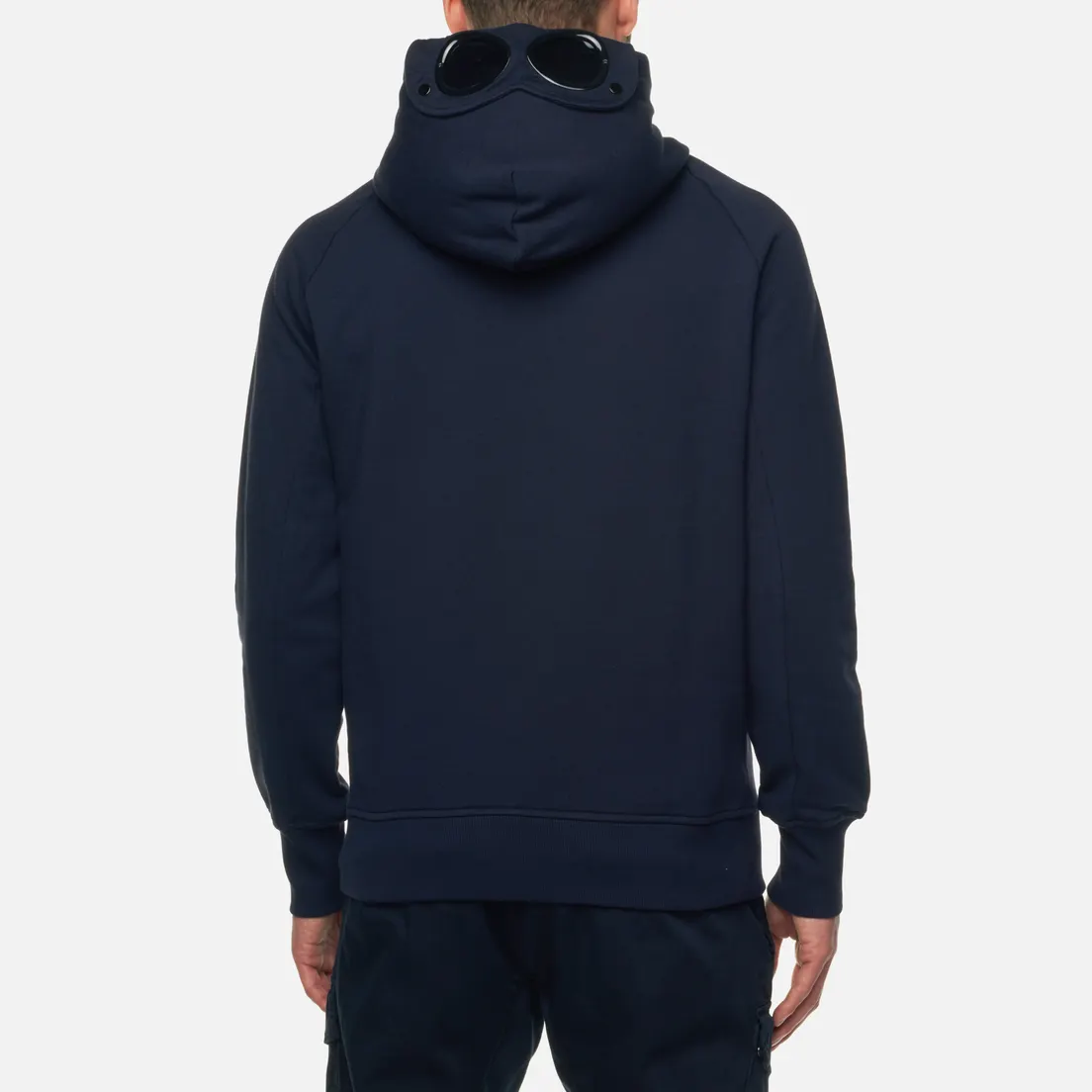 C.P. Company Мужская толстовка Goggle Hoodie Diagonal Raised Fleece