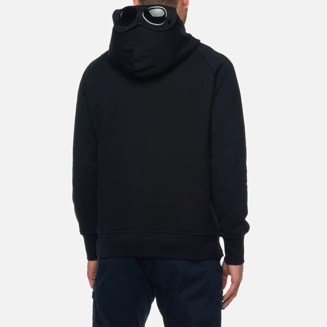 C.P. Company Мужская толстовка Goggle Hoodie Diagonal Raised Fleece
