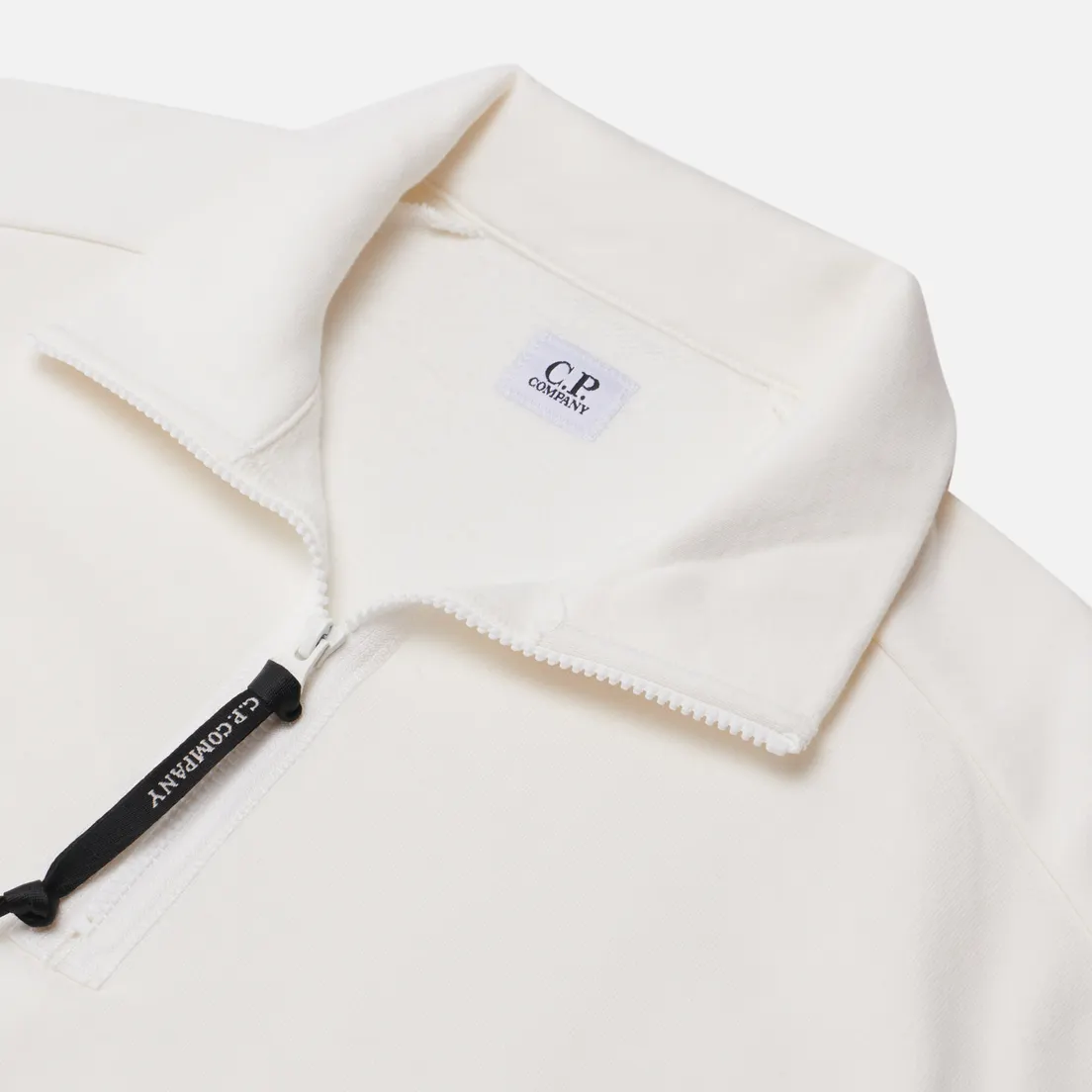 C.P. Company Мужская толстовка Stand Collar Diagonal Raised Fleece