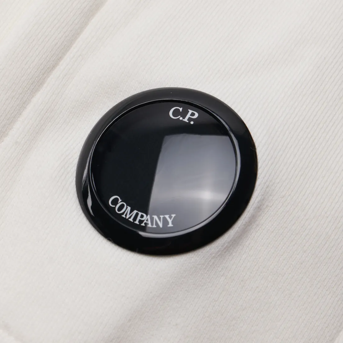 C.P. Company Мужская толстовка Stand Collar Diagonal Raised Fleece