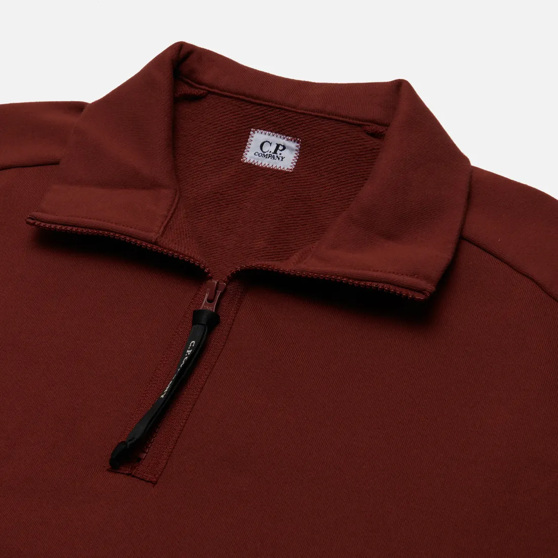 C.P. Company Мужская толстовка Stand Collar Diagonal Raised Fleece