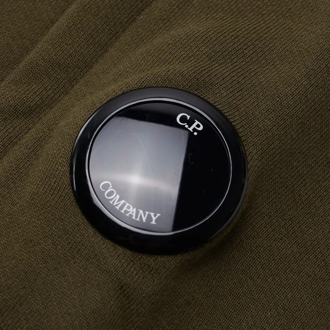 C.P. Company Мужская толстовка Stand Collar Diagonal Raised Fleece