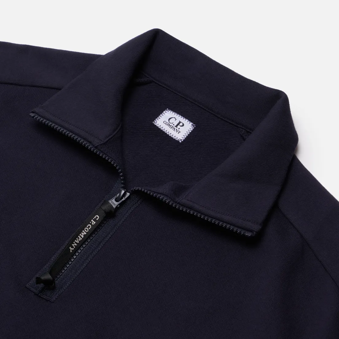 C.P. Company Мужская толстовка Stand Collar Diagonal Raised Fleece