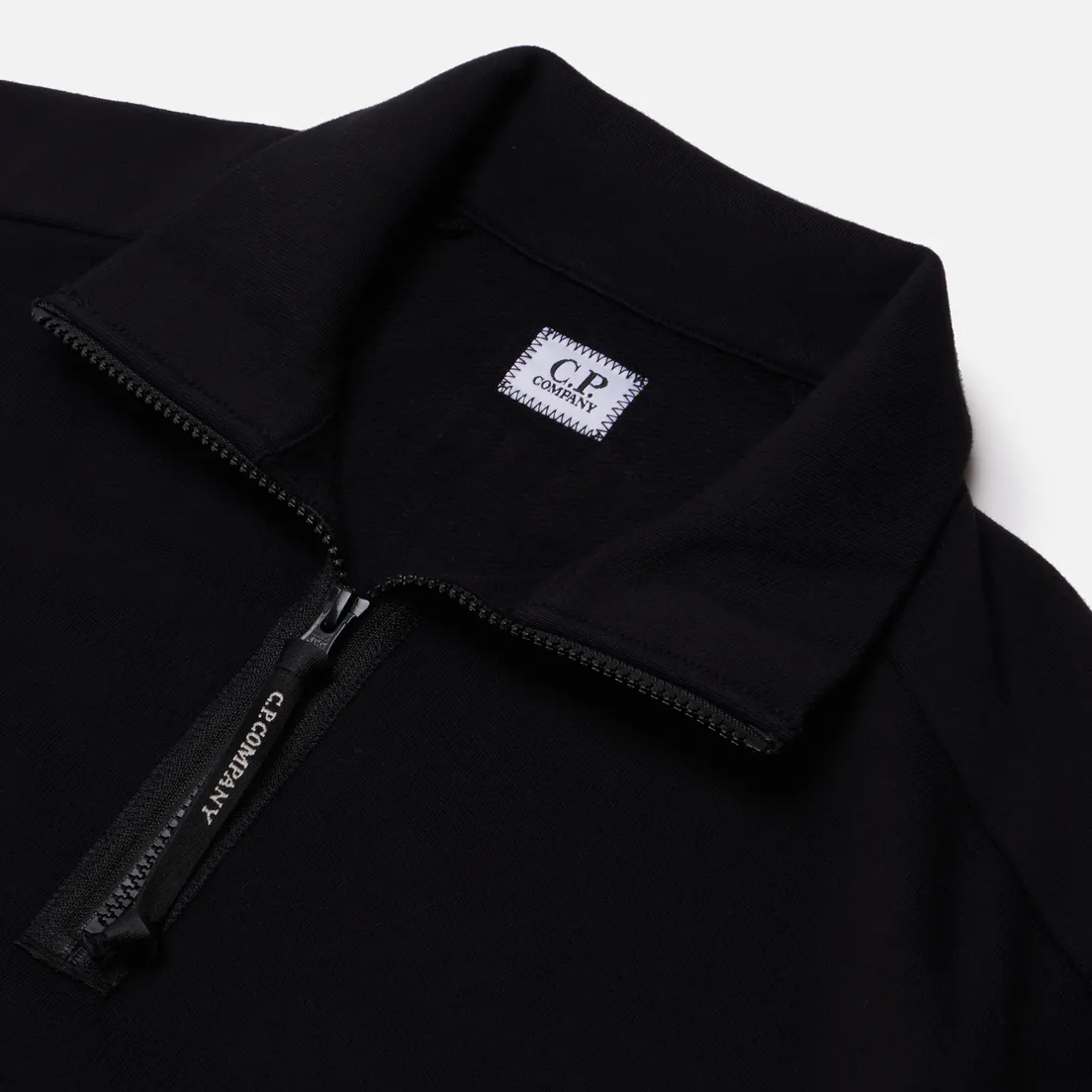 C.P. Company Мужская толстовка Stand Collar Diagonal Raised Fleece