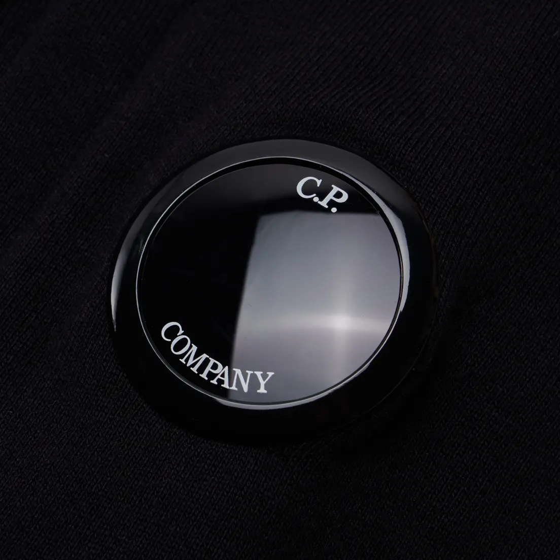 C.P. Company Мужская толстовка Stand Collar Diagonal Raised Fleece