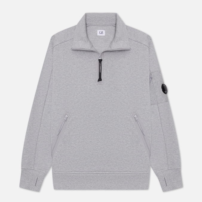 CP Company Stand Collar Diagonal Raised Fleece 17490₽