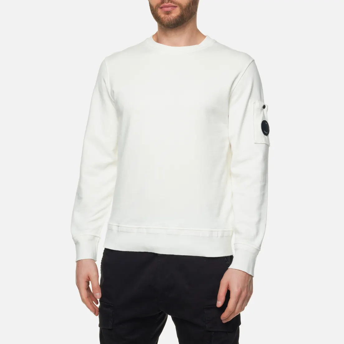 C.P. Company Мужская толстовка Cotton Fleece Garment Dyed