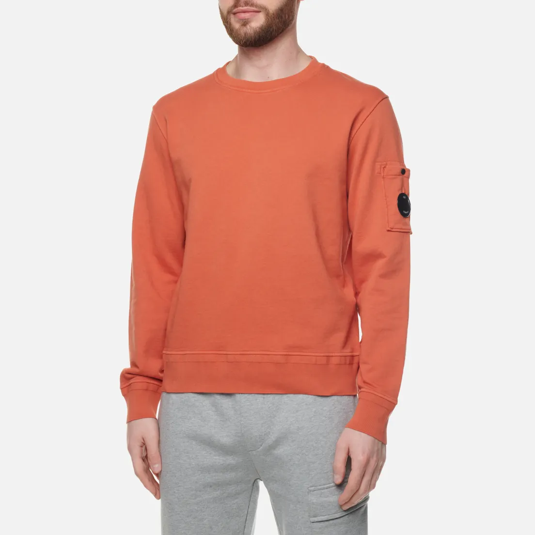 C.P. Company Мужская толстовка Cotton Fleece Resist Dyed