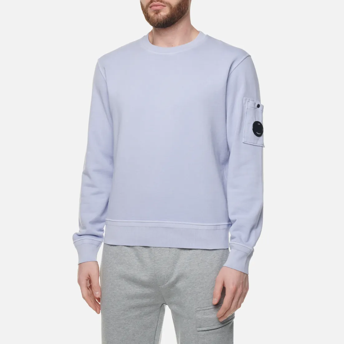 C.P. Company Мужская толстовка Cotton Fleece Resist Dyed