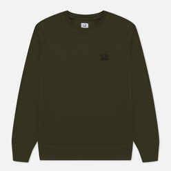 C.P. Company Мужская толстовка Cotton Fleece Logo Garment Dyed