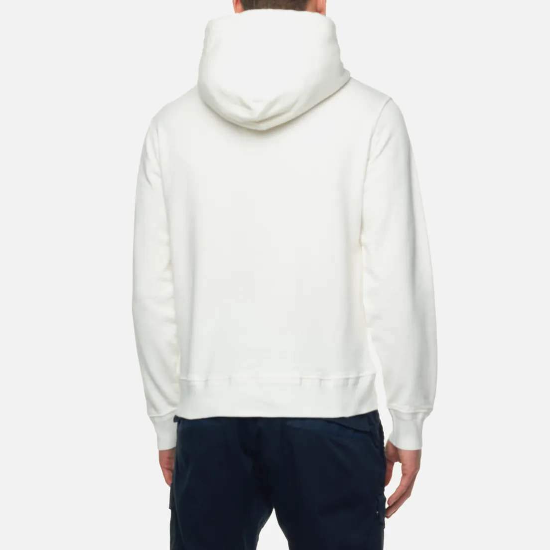 C.P. Company Мужская толстовка Cotton Fleece Hoodie Garment Dyed