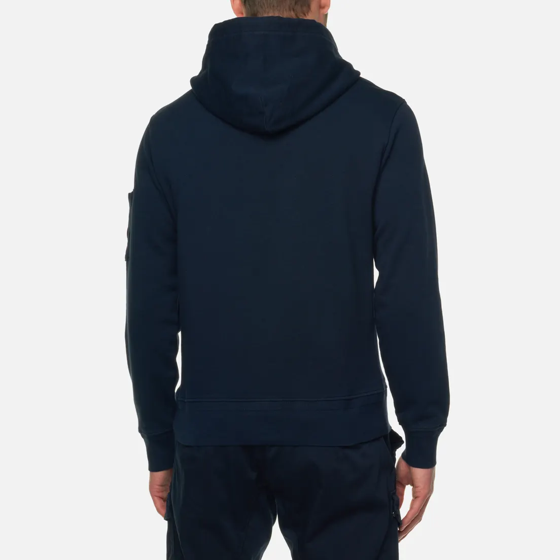 C.P. Company Мужская толстовка Cotton Fleece Hoodie Garment Dyed