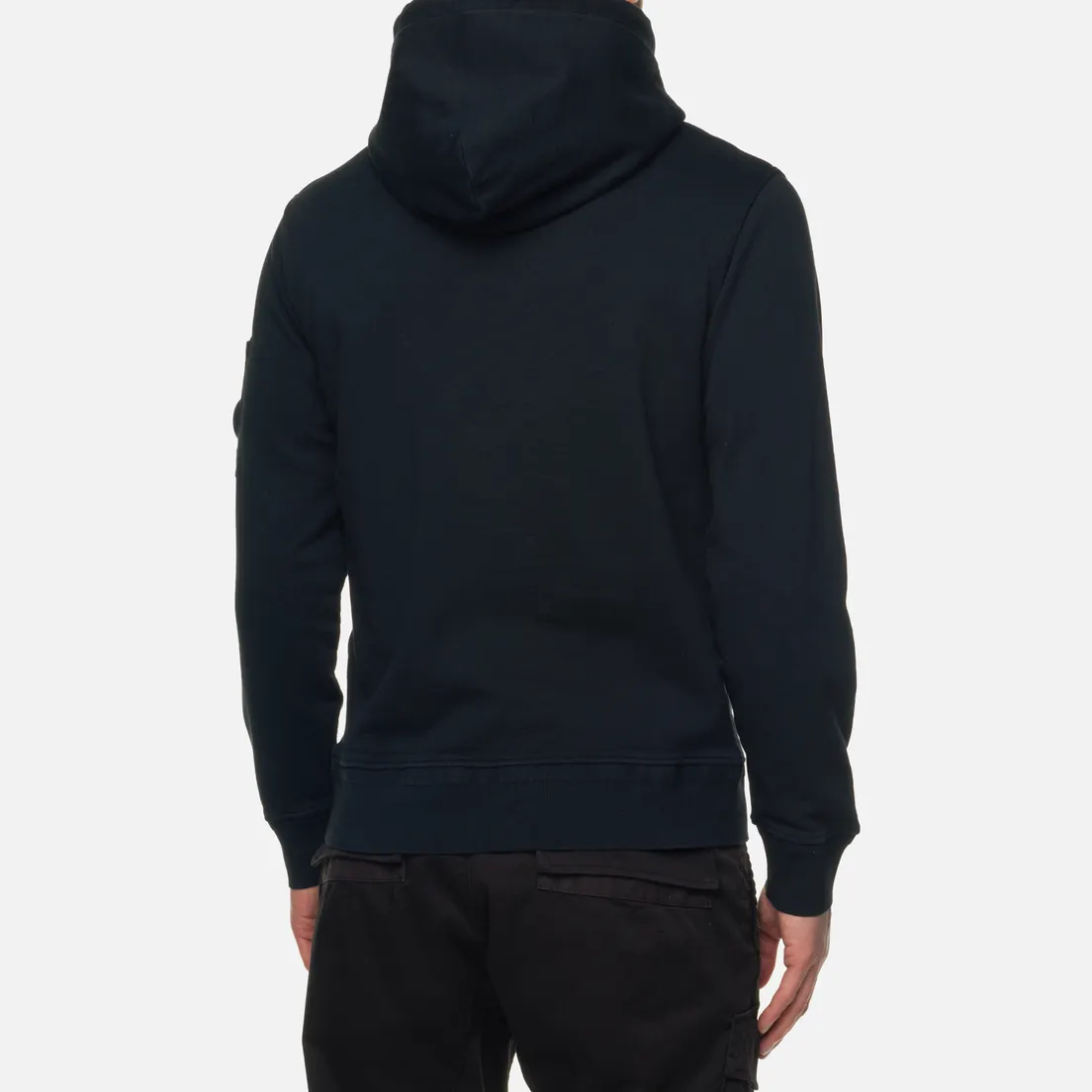 C.P. Company Мужская толстовка Cotton Fleece Hoodie Garment Dyed