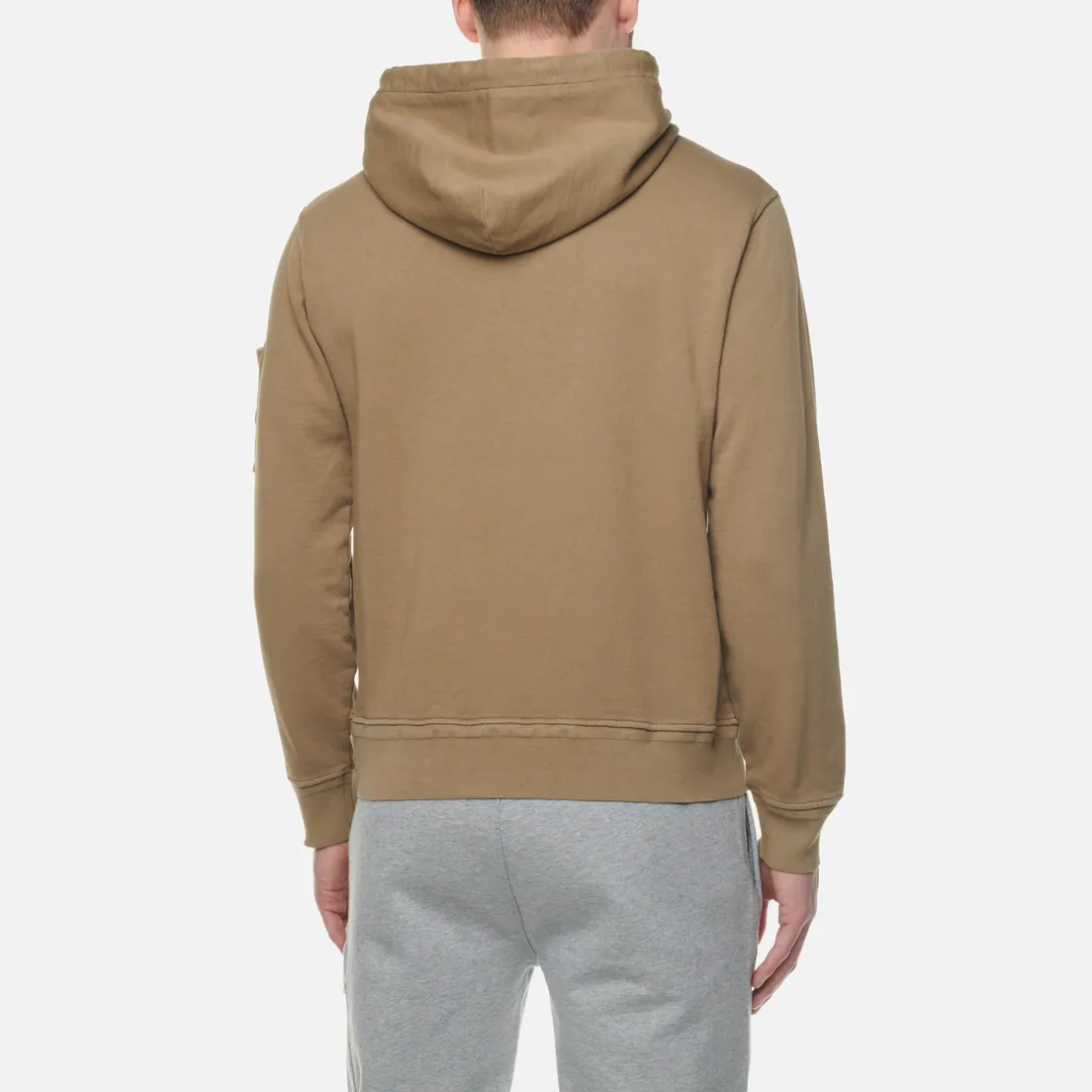 C.P. Company Мужская толстовка Cotton Fleece Hoodie Resist Dyed