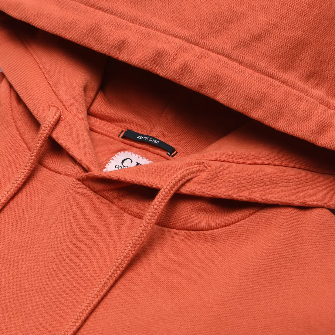 C.P. Company Мужская толстовка Cotton Fleece Hoodie Resist Dyed