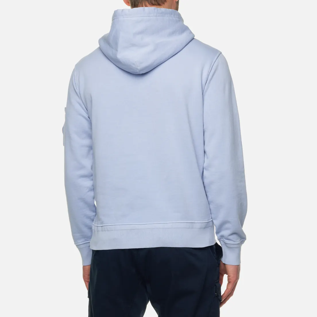 C.P. Company Мужская толстовка Cotton Fleece Hoodie Resist Dyed