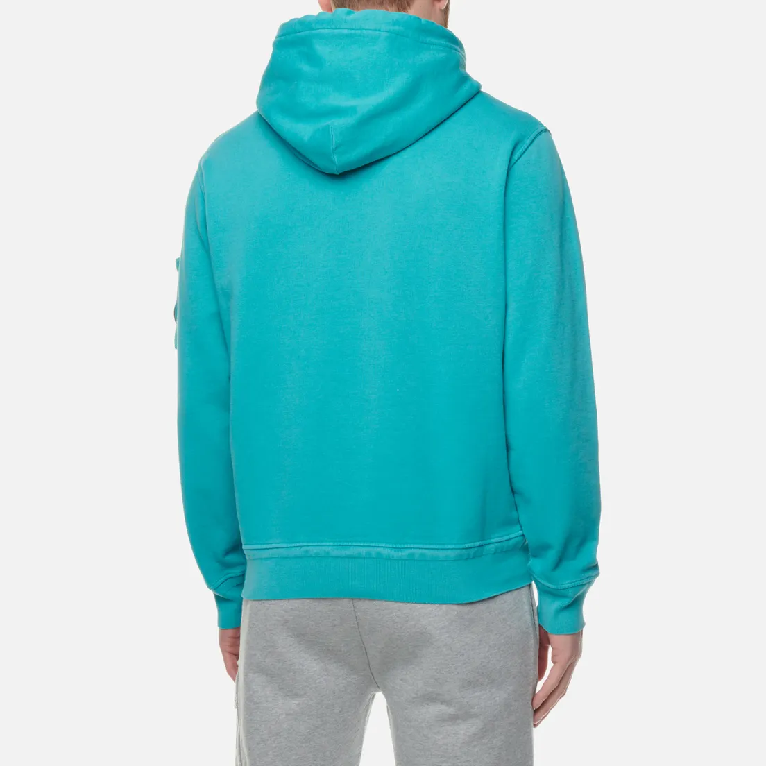 C.P. Company Мужская толстовка Cotton Fleece Hoodie Resist Dyed