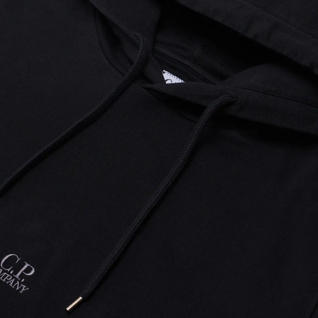 C.P. Company Мужская толстовка Cotton Fleece Logo Hoodie Garment Dyed