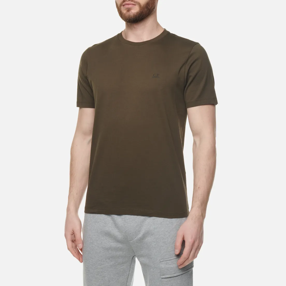 C.P. Company Мужская футболка 30/1 Jersey Goggle Print
