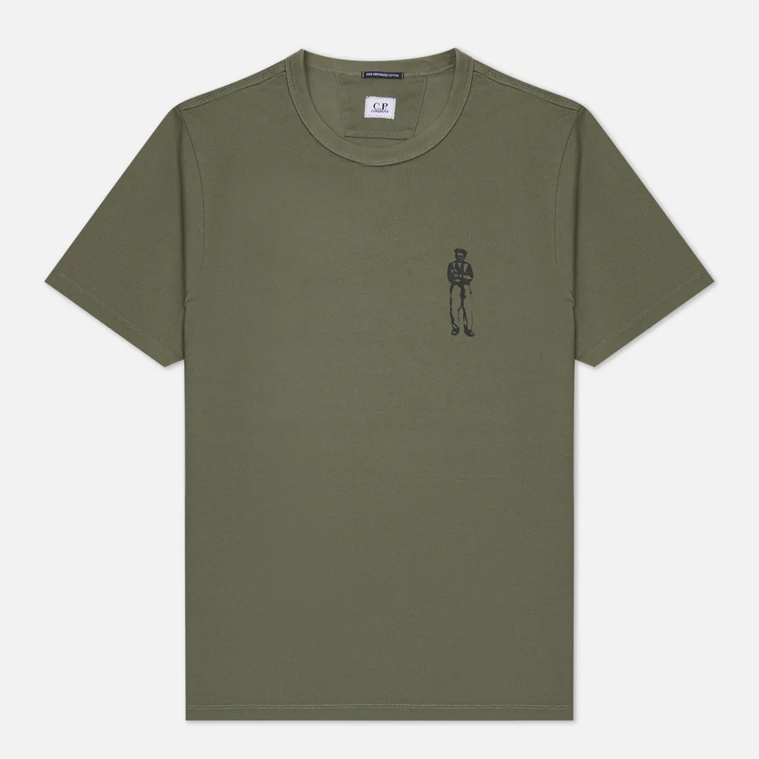 C.P. Company Мужская футболка 30/2 Mercerized Jersey Graphic British Sailor
