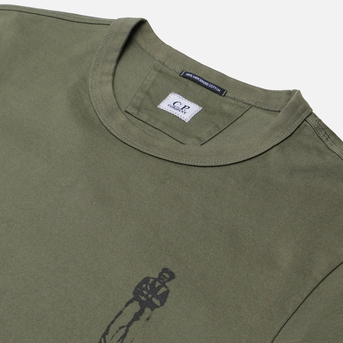 C.P. Company Мужская футболка 30/2 Mercerized Jersey Graphic British Sailor