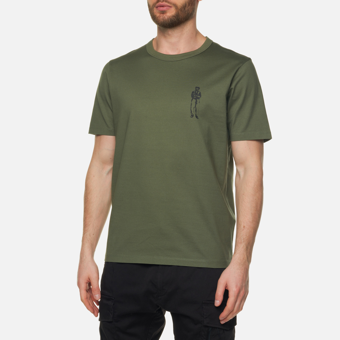 C.P. Company Мужская футболка 30/2 Mercerized Jersey Graphic British Sailor