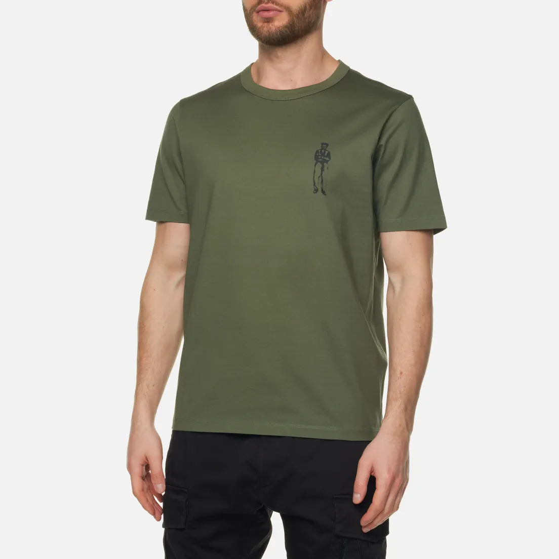 C.P. Company Мужская футболка 30/2 Mercerized Jersey Graphic British Sailor