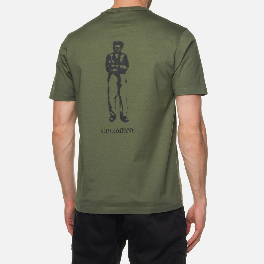 C.P. Company Мужская футболка 30/2 Mercerized Jersey Graphic British Sailor