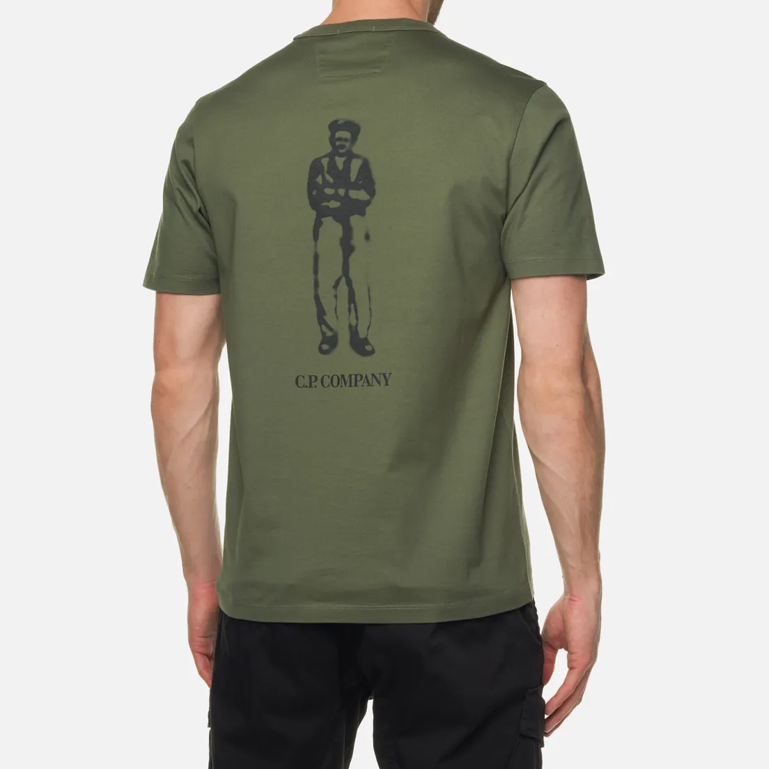 C.P. Company Мужская футболка 30/2 Mercerized Jersey Graphic British Sailor
