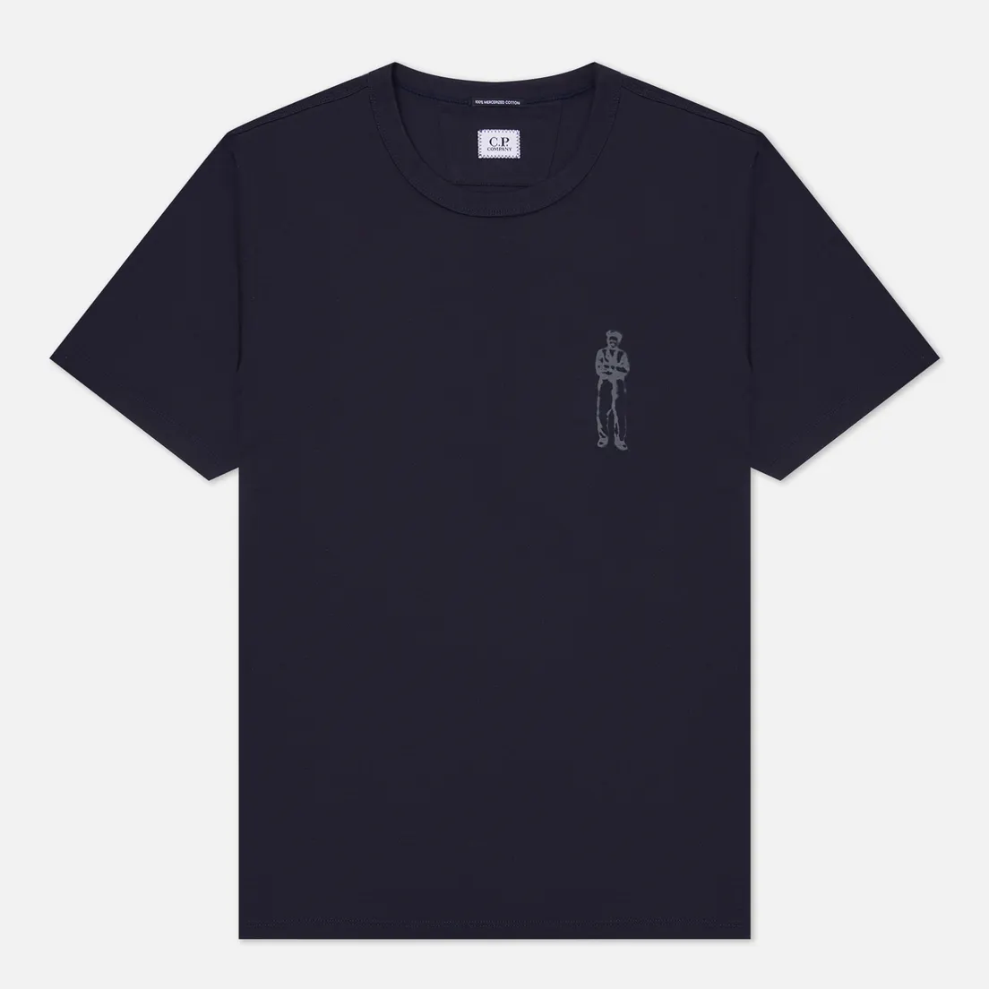 C.P. Company Мужская футболка 30/2 Mercerized Jersey Graphic British Sailor