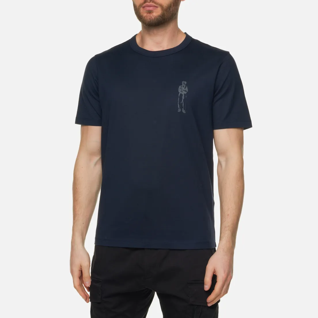 C.P. Company Мужская футболка 30/2 Mercerized Jersey Graphic British Sailor