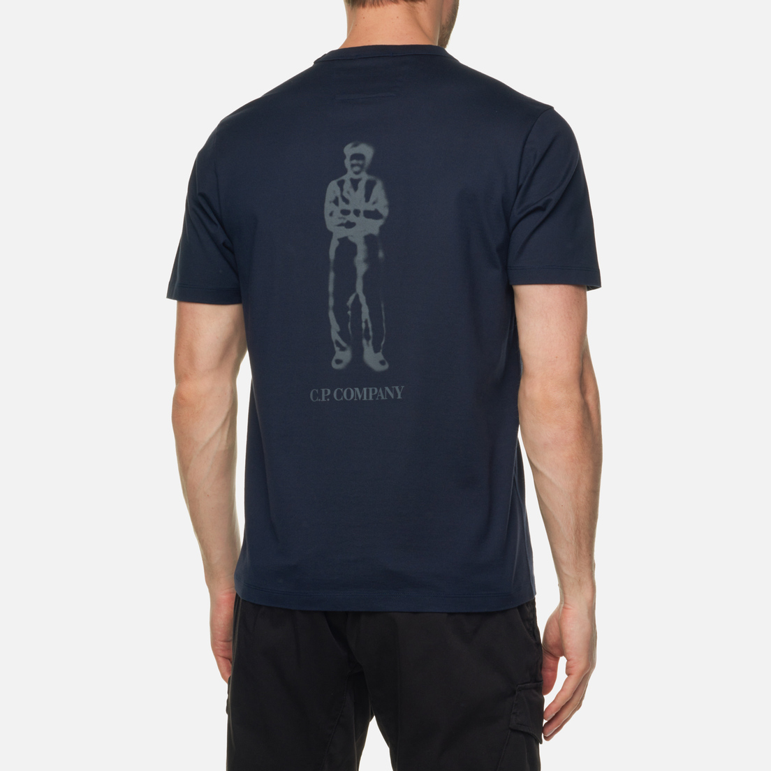 C.P. Company Мужская футболка 30/2 Mercerized Jersey Graphic British Sailor