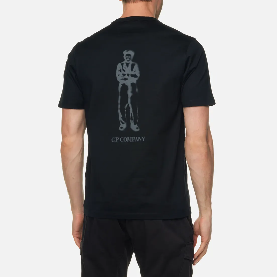 C.P. Company Мужская футболка 30/2 Mercerized Jersey Graphic British Sailor
