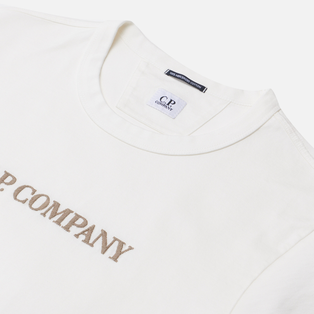 C.P. Company Мужская футболка 30/2 Mercerized Jersey Graphic Logo