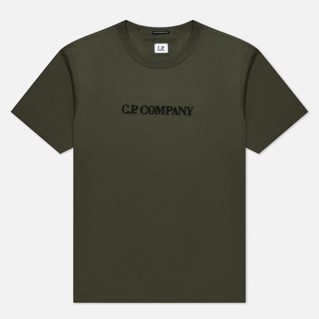 C.P. Company Мужская футболка 30/2 Mercerized Jersey Graphic Logo