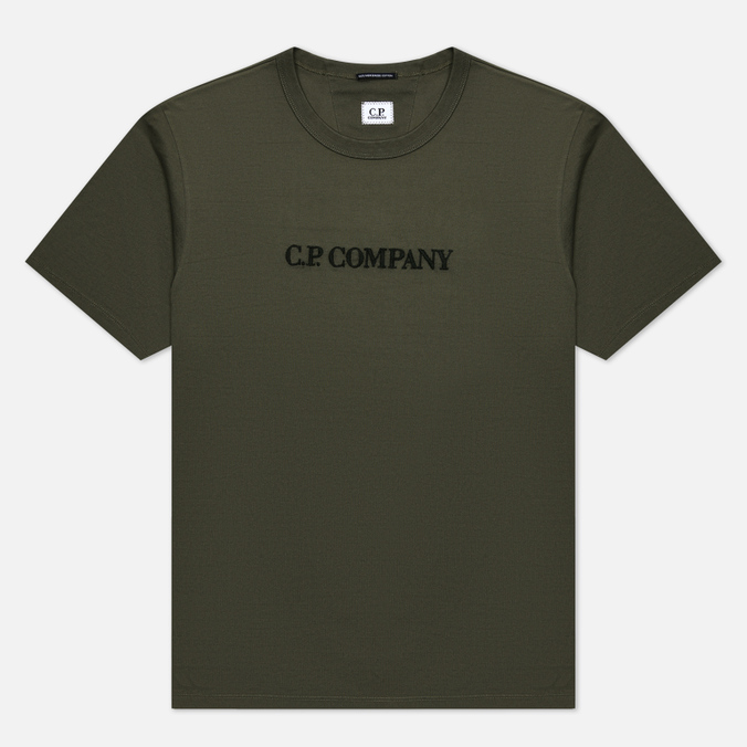 C.P. Company 30/2 Mercerized Jersey Graphic Logo