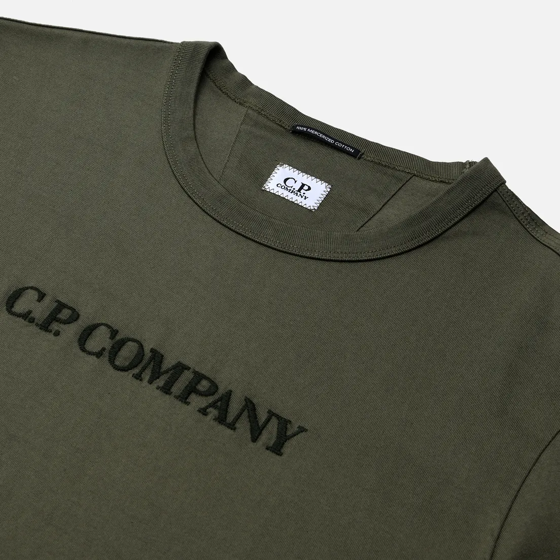 C.P. Company Мужская футболка 30/2 Mercerized Jersey Graphic Logo