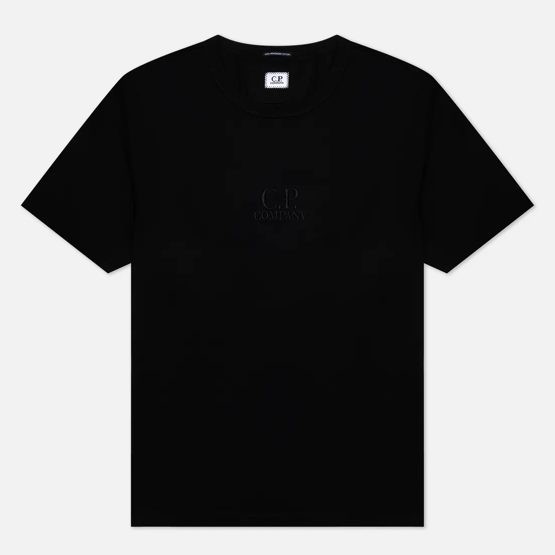 C.P. Company Мужская футболка 30/2 Mercerized Jersey Embroidered Logo
