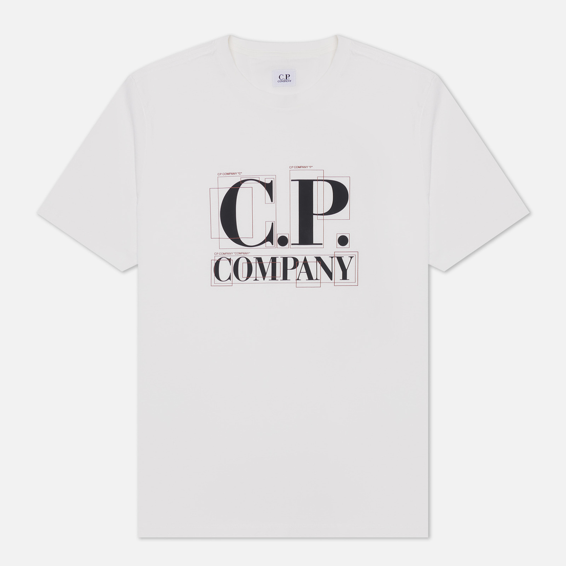 C.P. Company Мужская футболка 30/1 Jersey Large Graphic Logo