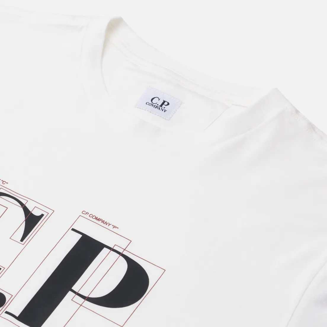 C.P. Company Мужская футболка 30/1 Jersey Large Graphic Logo