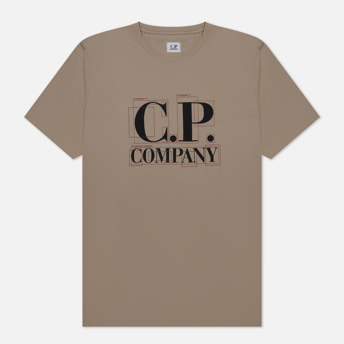 C.P. Company Мужская футболка 30/1 Jersey Large Graphic Logo