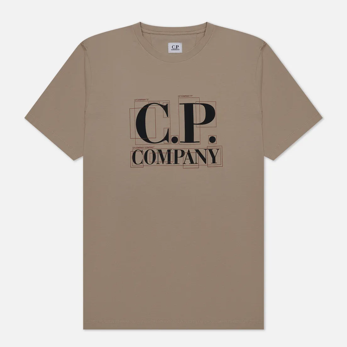 C.P. Company Мужская футболка 30/1 Jersey Large Graphic Logo