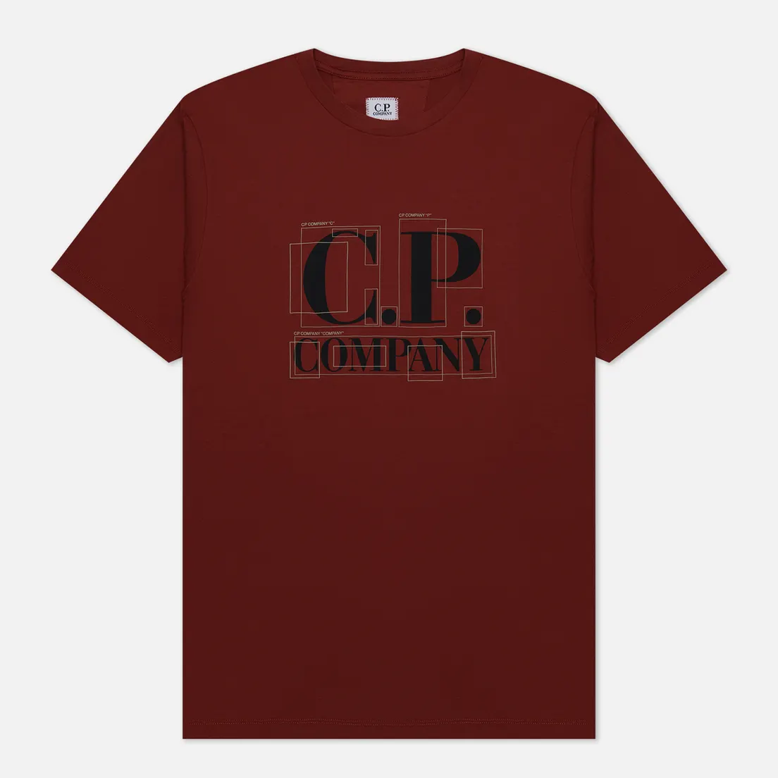 C.P. Company Мужская футболка 30/1 Jersey Large Graphic Logo
