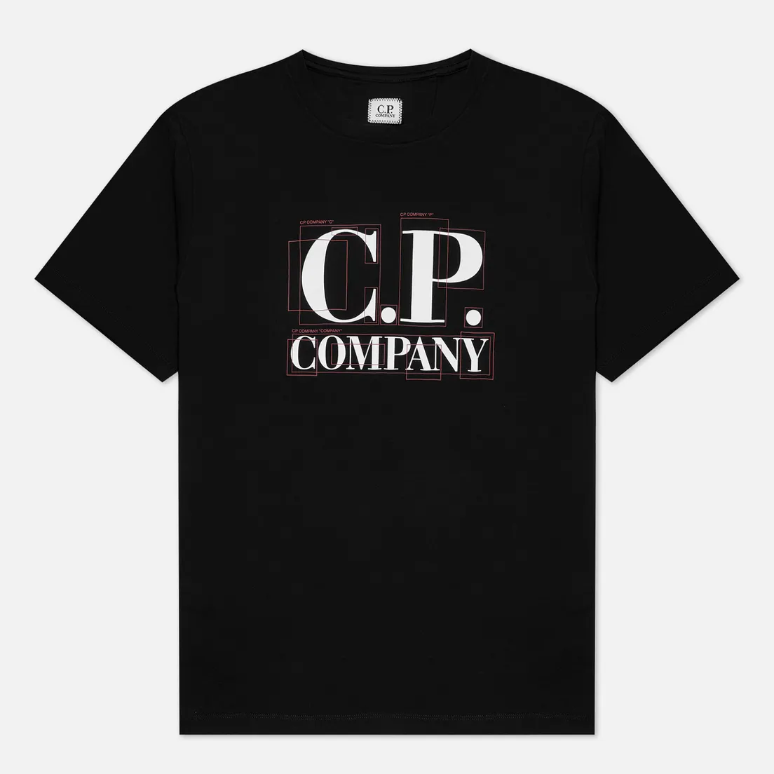 C.P. Company Мужская футболка 30/1 Jersey Large Graphic Logo