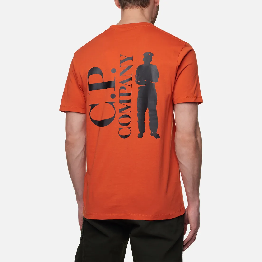 C.P. Company Мужская футболка 30/1 Jersey Reverse Print
