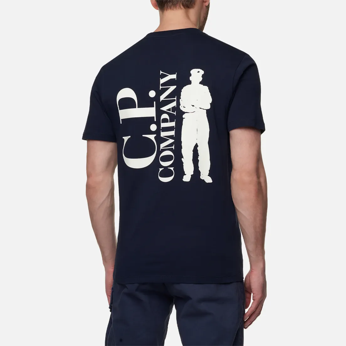 C.P. Company Мужская футболка 30/1 Jersey Reverse Print