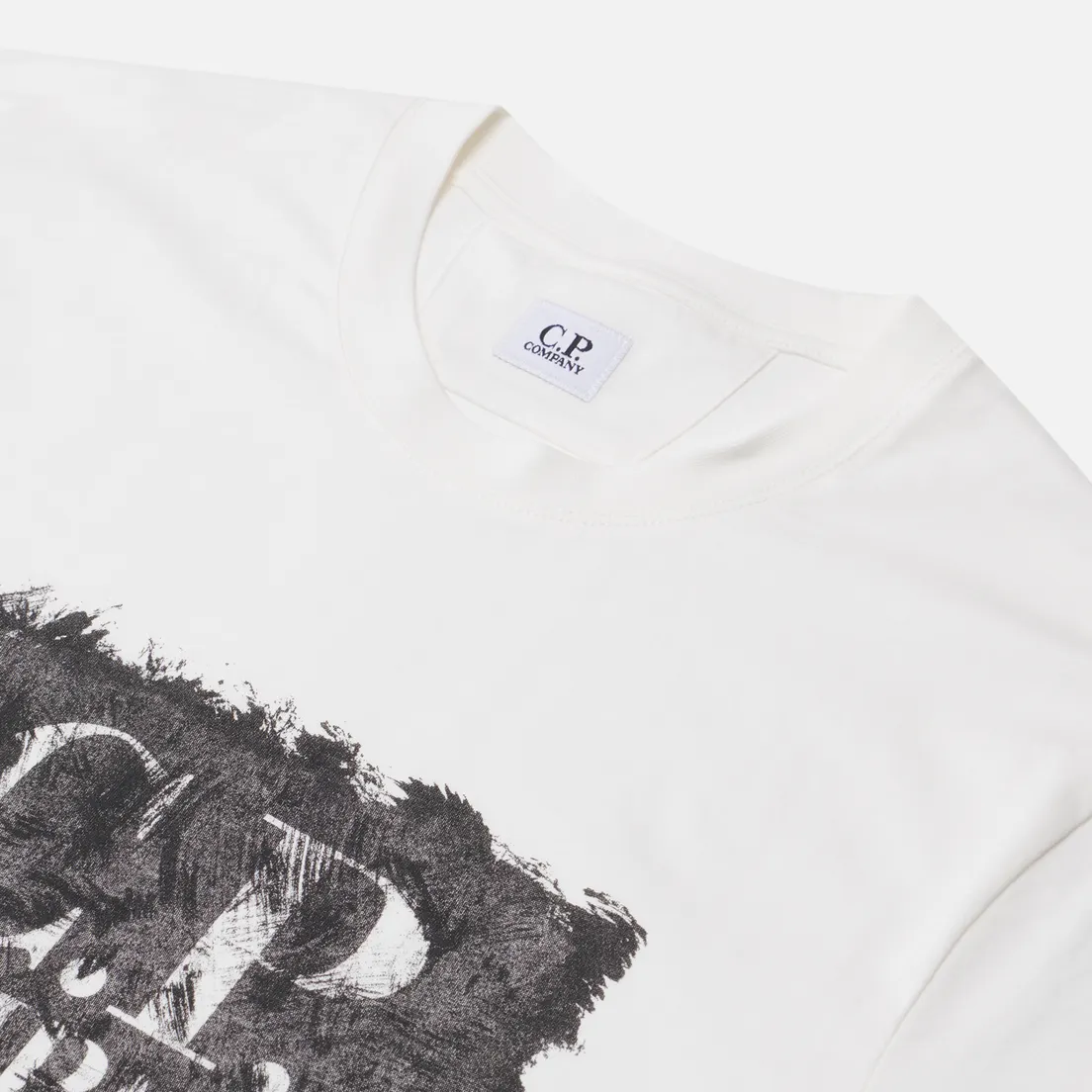 C.P. Company Мужская футболка 30/1 Jersey Graphic Large Logo Print