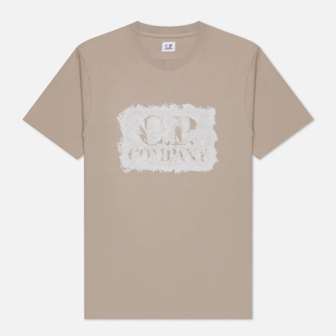 C.P. Company Мужская футболка 30/1 Jersey Graphic Large Logo Print