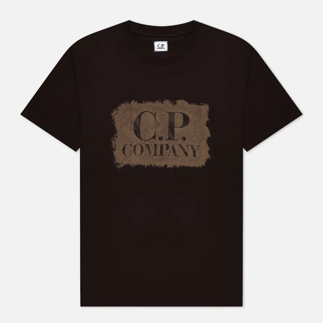 C.P. Company Мужская футболка 30/1 Jersey Graphic Large Logo Print