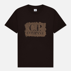 C.P. Company Мужская футболка 30/1 Jersey Graphic Large Logo Print